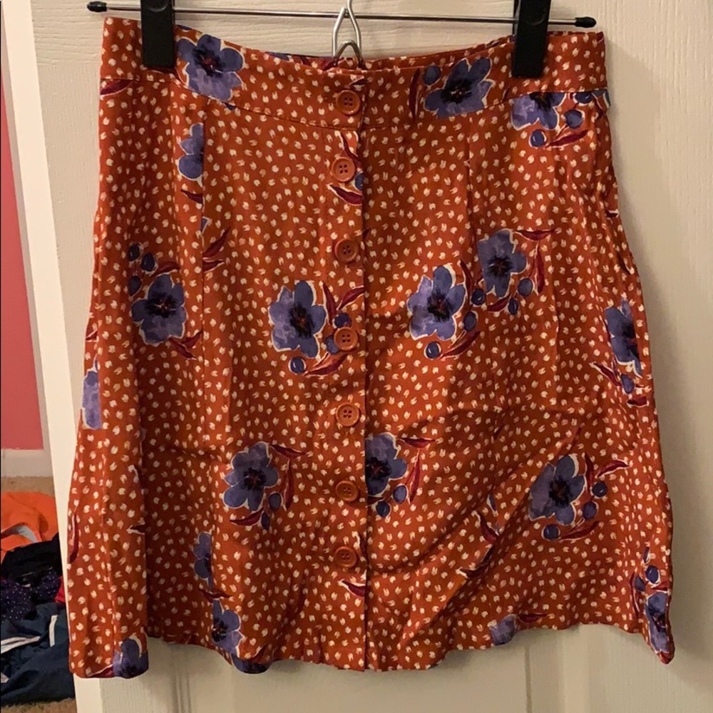 Button up skirt
